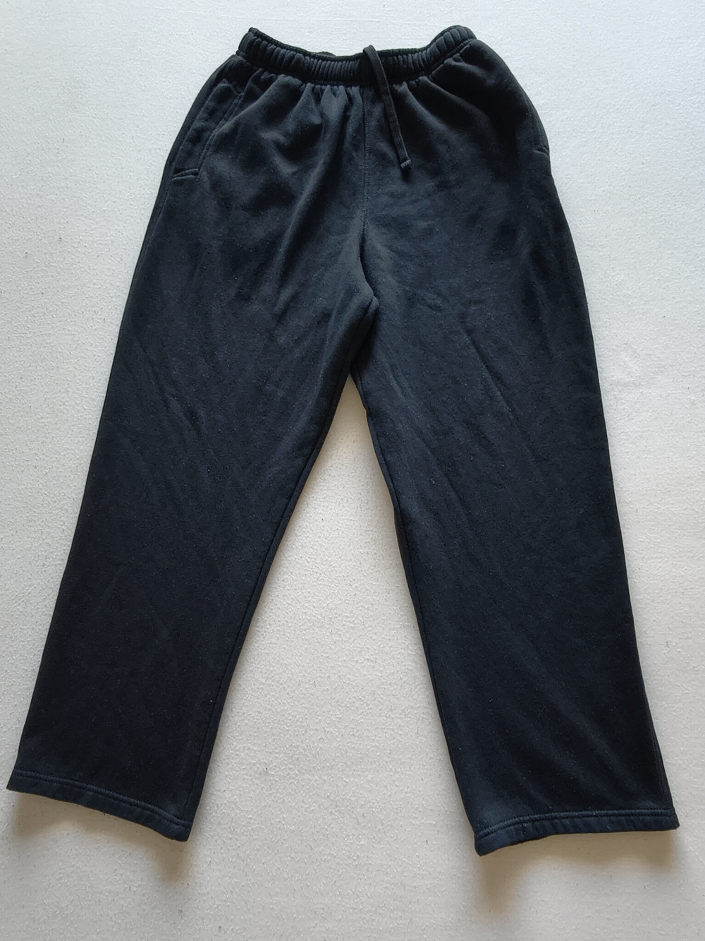 Athletic Works Black Men's Drawstring Sweatpants
